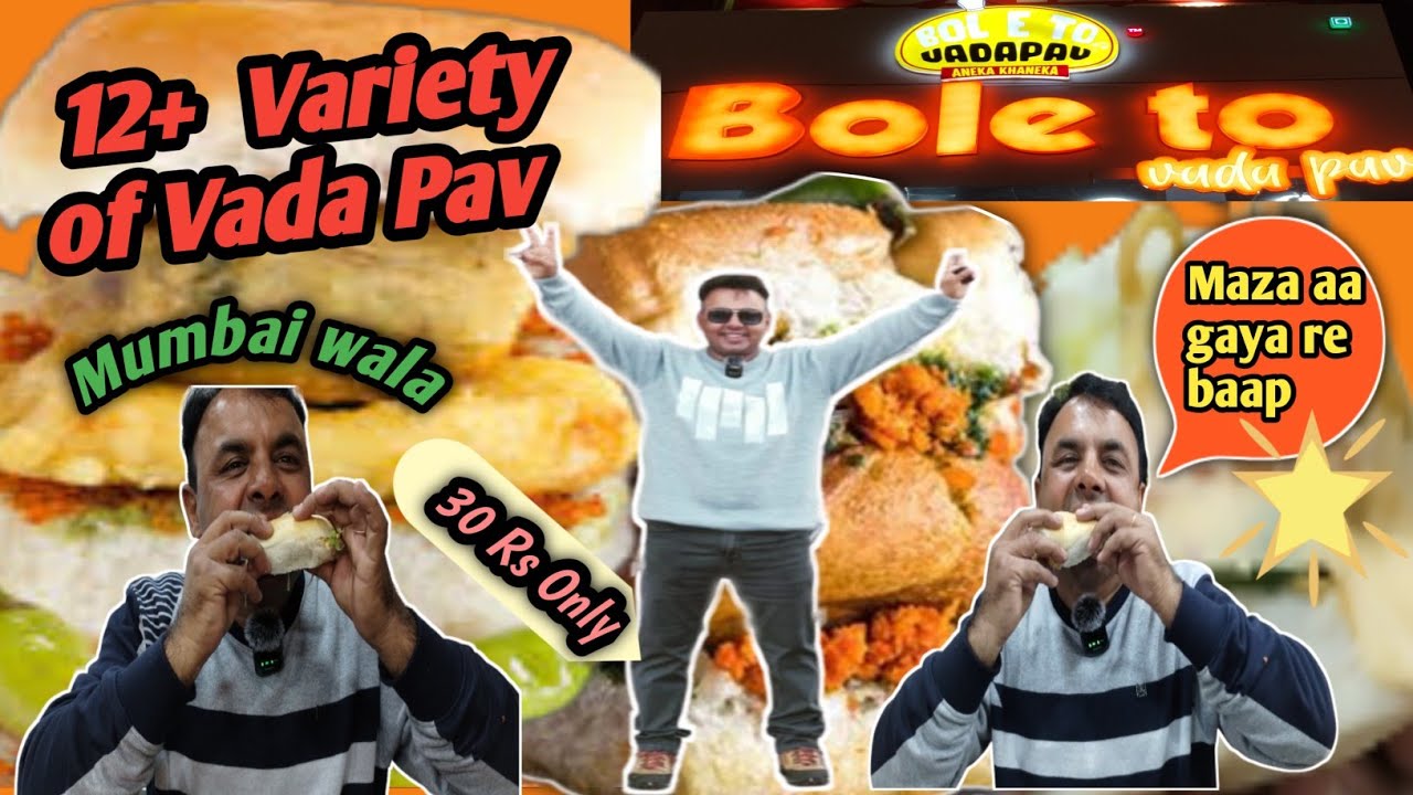 Delhi Famous Dil khush Vada Pav 😋😋🥳🥳| Bole To Special Vada Pav | Rohini sec. 6 | Delhi Street Food