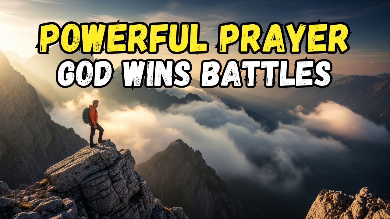 Powerful Prayer: God Enters the Battle Against All Your Enemies Today.