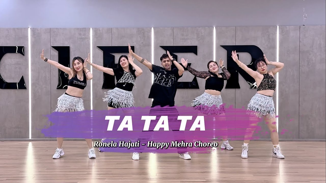 TA TA TA BY Ronela Hajati | Belly Dance | Zumba | Happy Mehra Choreography
