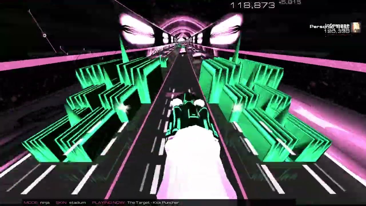 Kick Puncher – The Target (Audiosurf 2 Ninja)