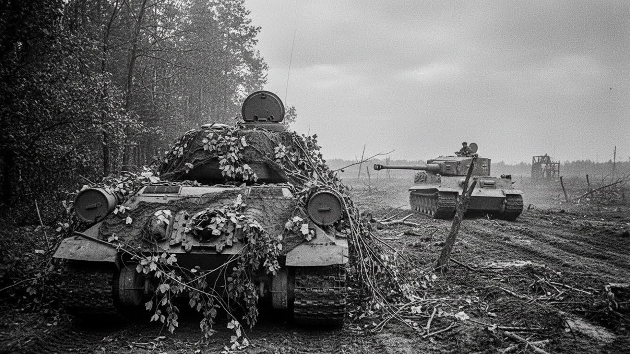 Tajná sovětská taktika, která proměnila T-34ky ve smrtící pasti na Tigery.