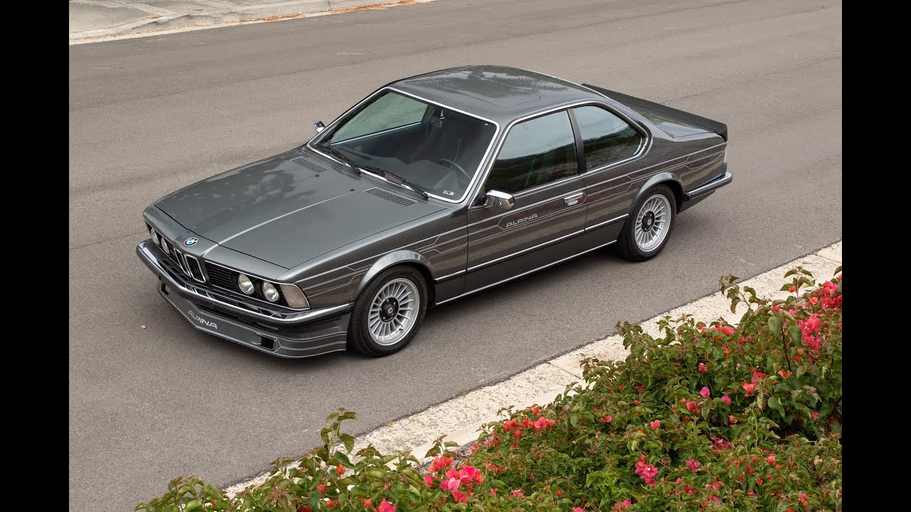 1987 BMW Alpina B10 3.5 Coupe driving