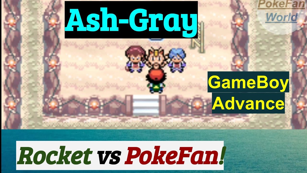 Team Rocket vs PokeFan On Mt. Moon Of Pokemon Ash-Gray | GBA Rom Hack