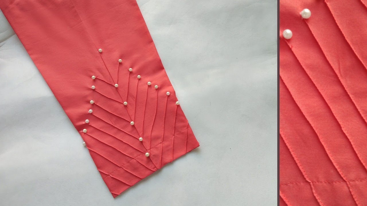 Beautiful trouser design with pearls | Step by step | The Latest Design