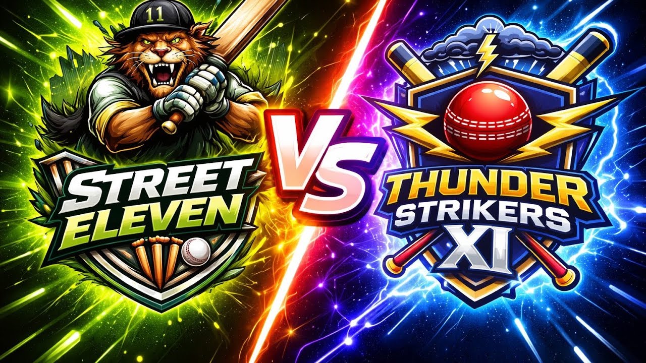 LIVE STREET ELEVEN VS THUNDER STRIKERS | SKY T-20 CRICEKT