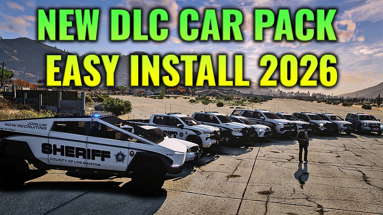 НОВЫЙ СПОСОБ УСТАНОВКИ DLC-АВТОМОБИЛЕЙ НА 2026 ГОД - GTA 5 LSPDFR