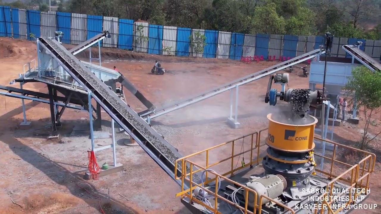 150 tph Stone crusher