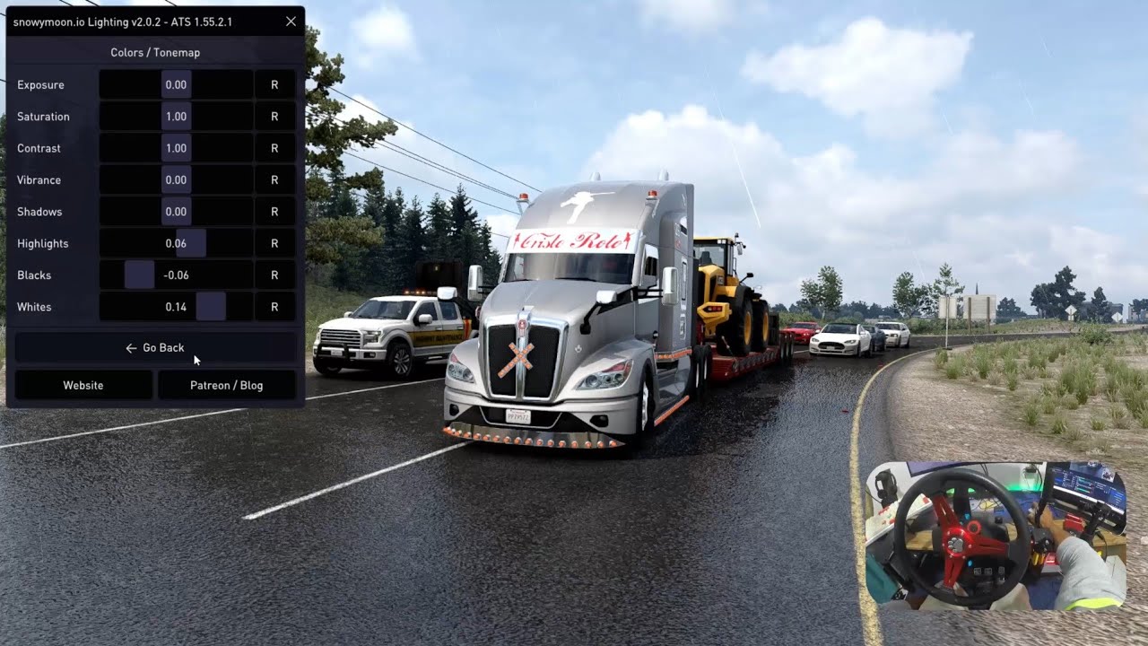 TUTORIAL V 1.55  ATS  ULTRA REALISTA CON SNOWY MOON v2 !!!!!