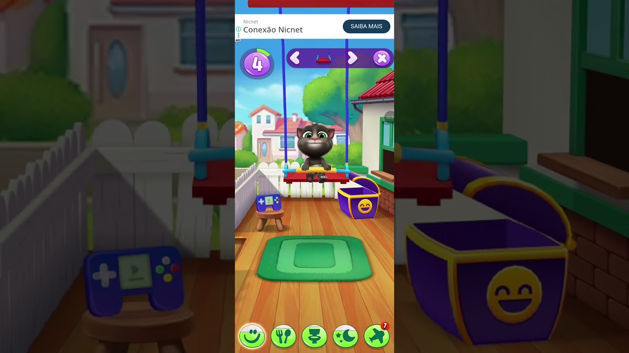 Minha rotina do Talking tom parte 3 (sem a parte 2 concluída) 