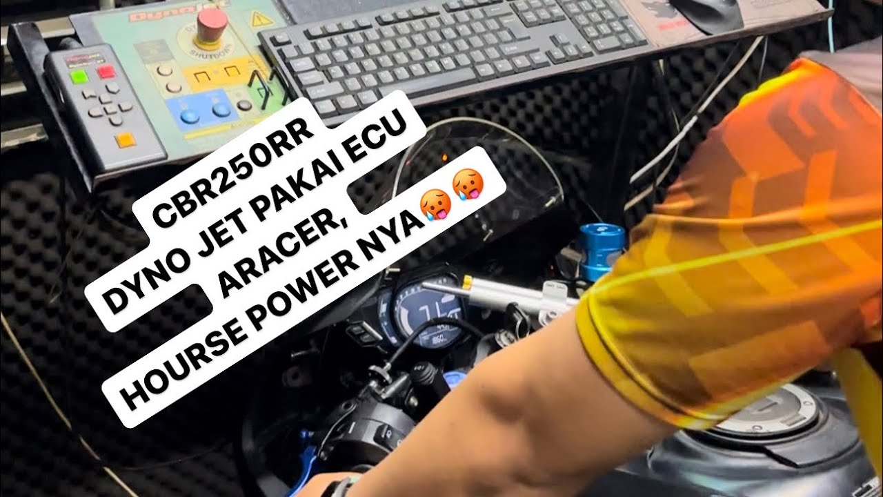 CBR 250RR DYNO JET ECU ARACER DAPAT HOURSE POWER🥵 GRAVY V2