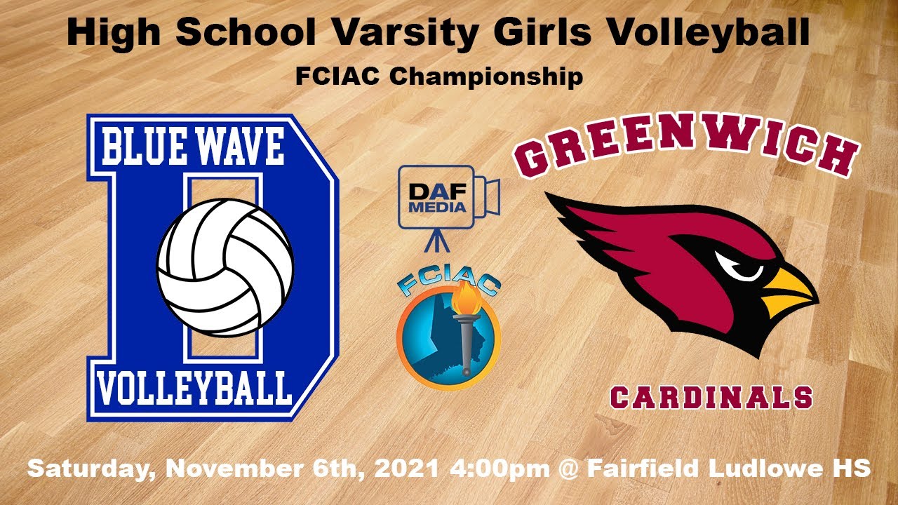 2021 FCIAC Girls Volleyball Championship | Darien vs. Greenwich