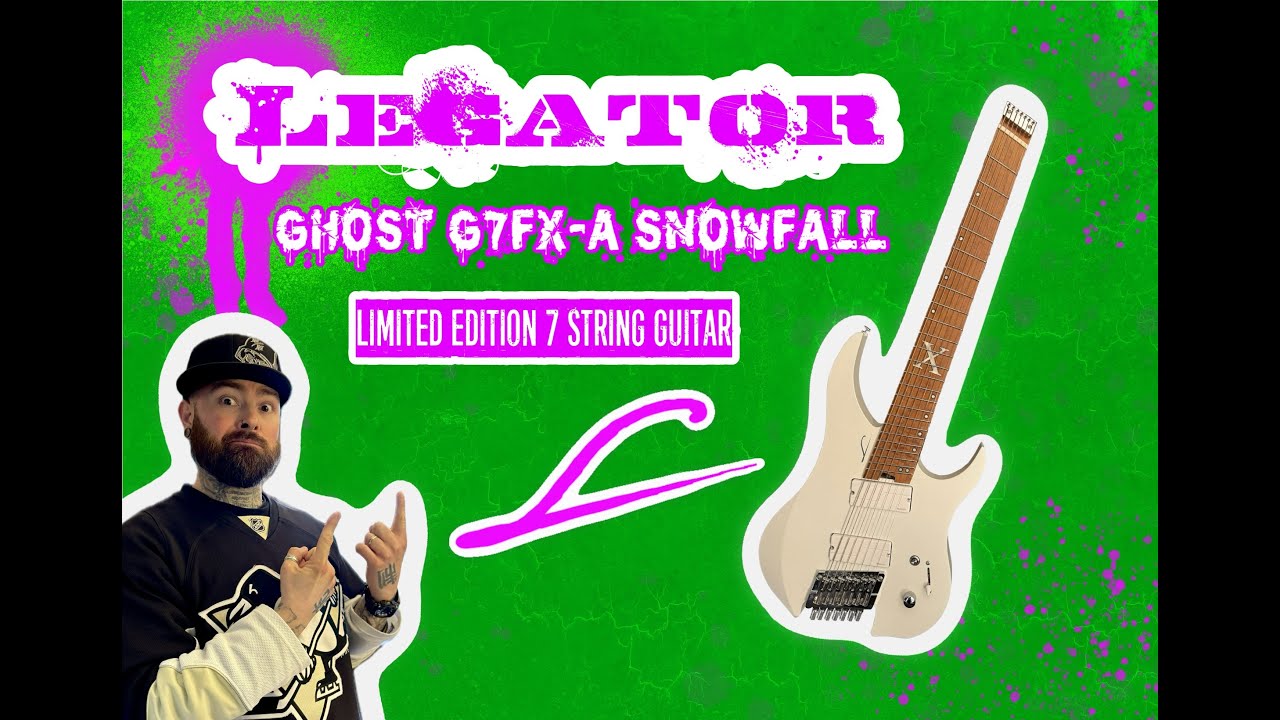 Legator Ghost 10th Anniversary 7 String Guitar Review