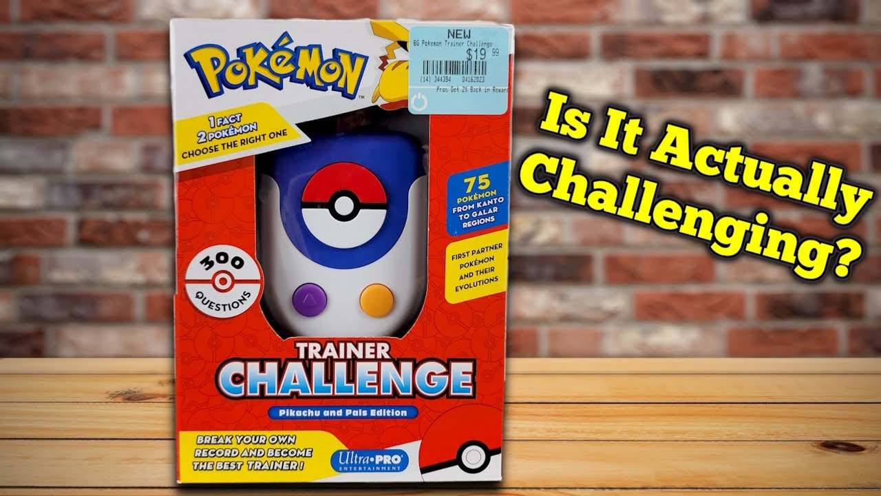 How Well Do I Know Pokemon? - Pok&eacute;mon Trainer Challenge!