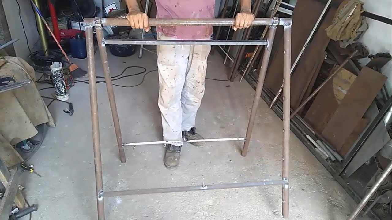 Como fazer um cavalete articulado