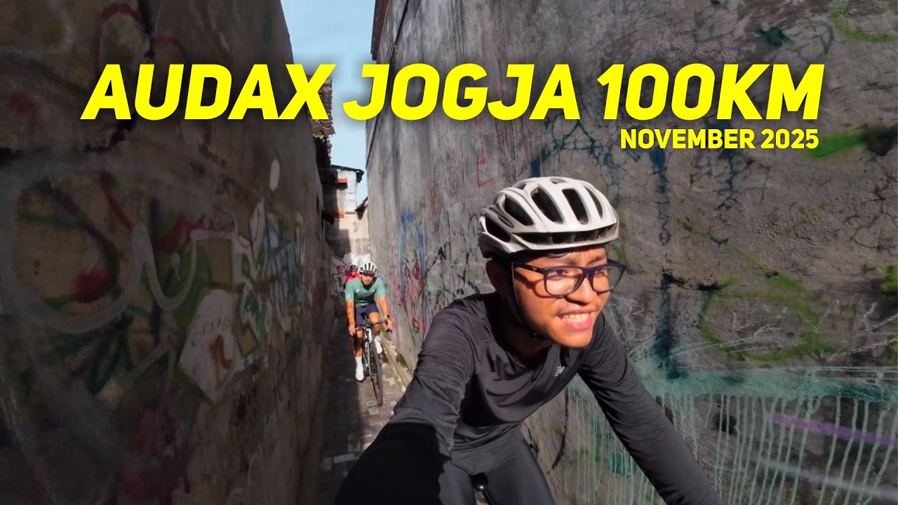 Definition of Cycling in Jogja // AUDAX JOGJA 100KM November 2025