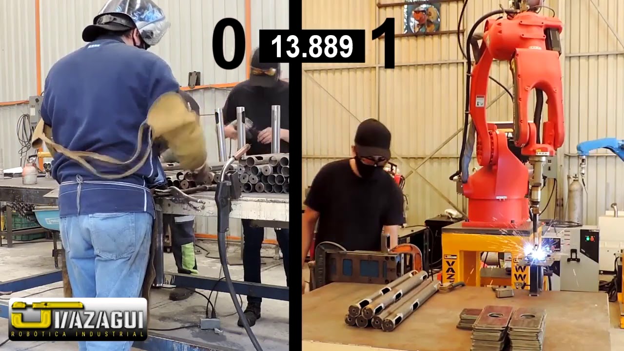 Robot soldador
