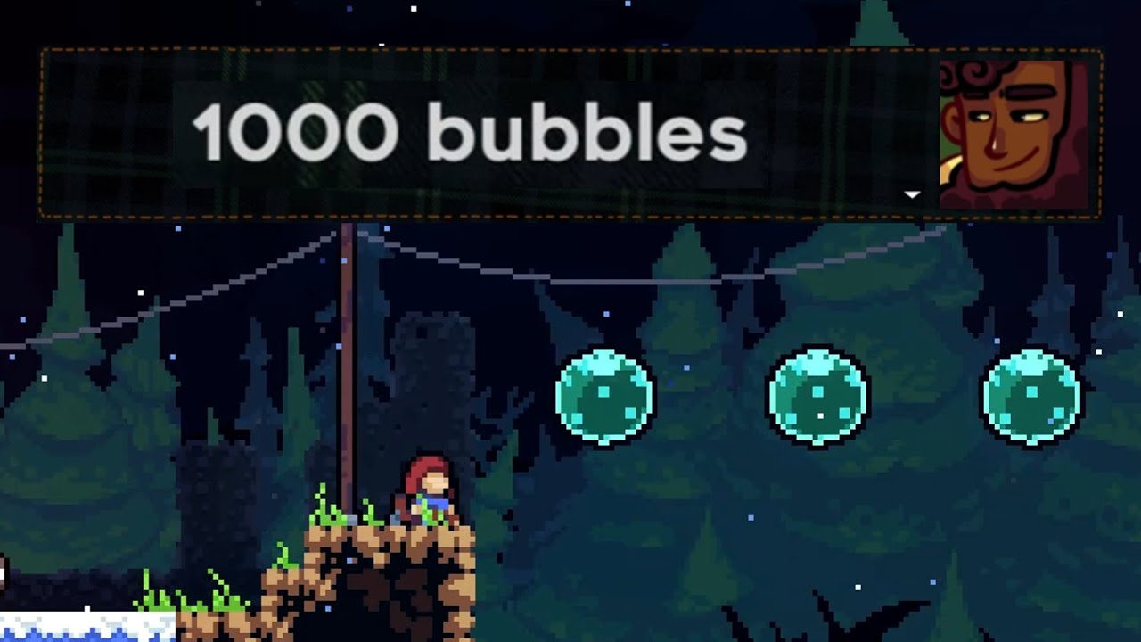 1000 bubbles