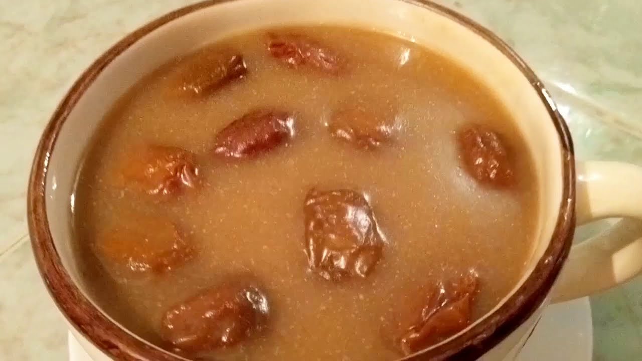 ATOLE DE CIRUELA SECA muy fácil de preparar