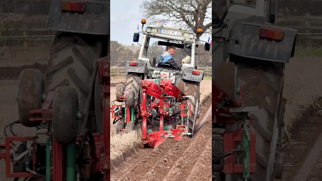 Massey Ferguson Tractor Kverneland Match Plough