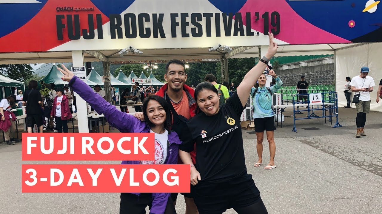 Fuji Rock Festival 2019 Vlog | Camping During Typhoon Nari and More!