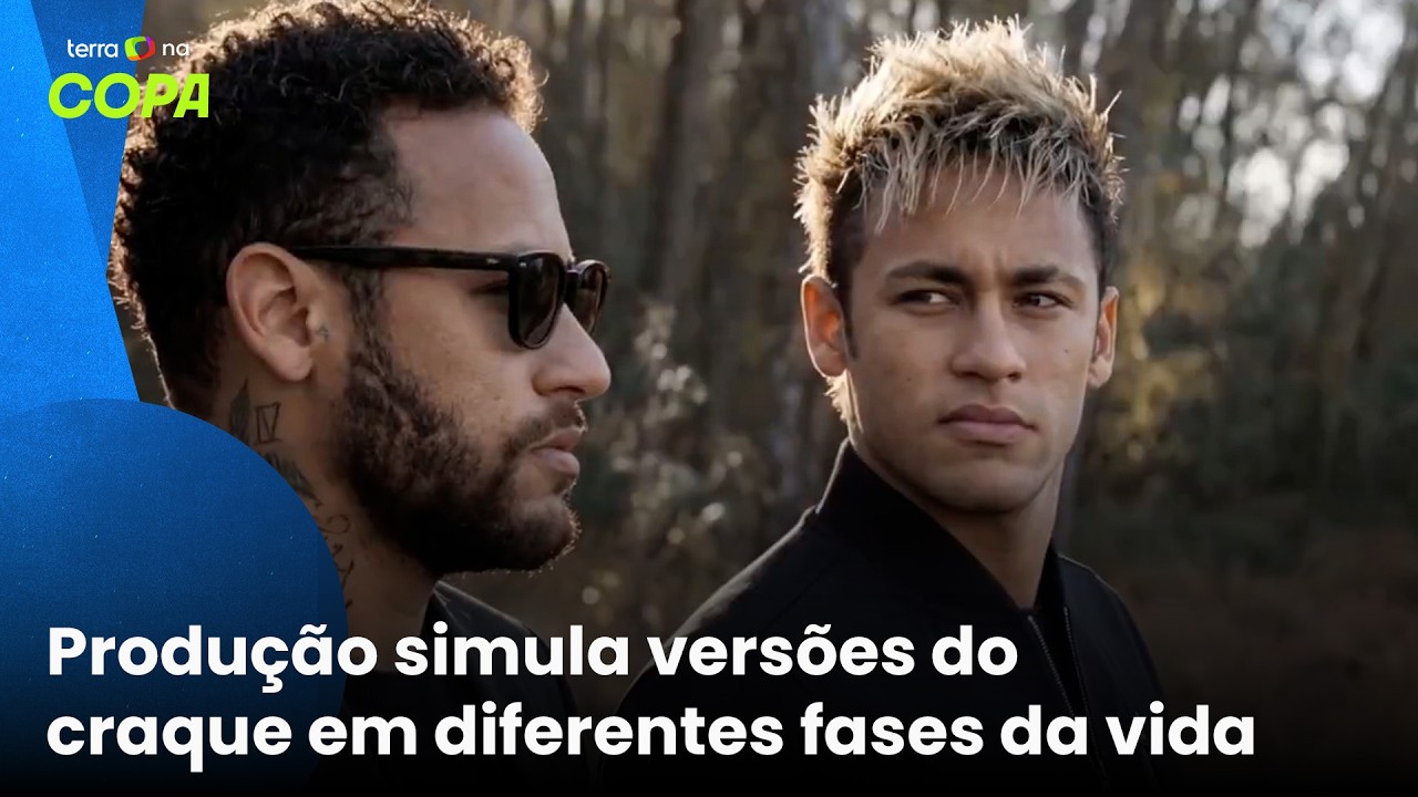 Neymar reage a v&iacute;deo feito por IA sobre tentar conquistar a Copa do Mundo em 2030