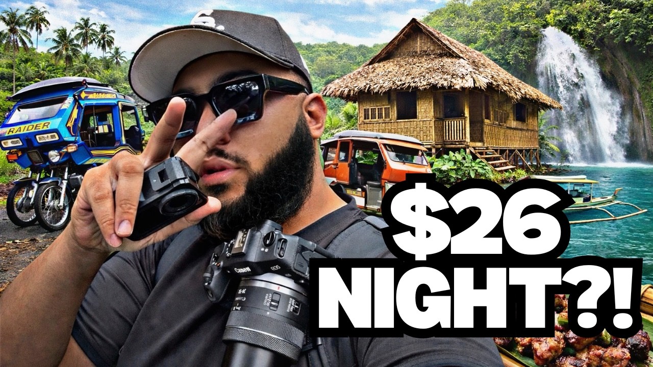 I Traveled to the REAL Philipines 🇵🇭 (Mindoro Province + $26 Hotel Tour)