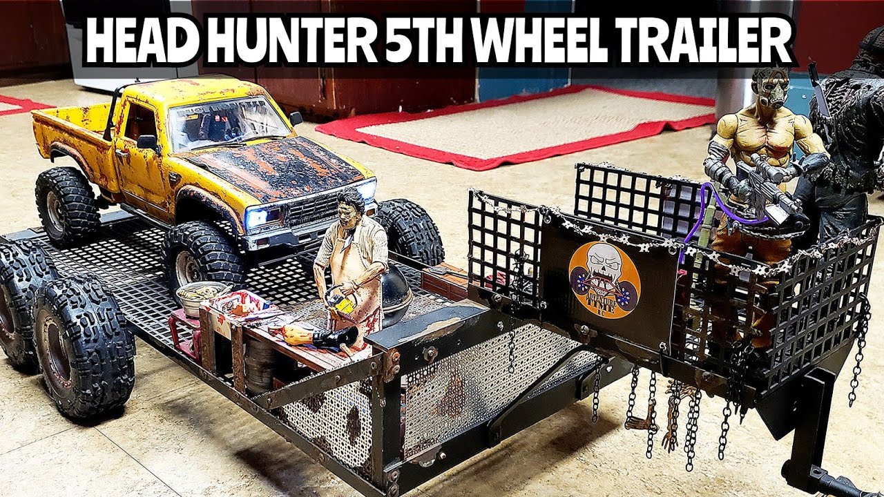 Head Hunter 5th Wheel RC Trailer Build