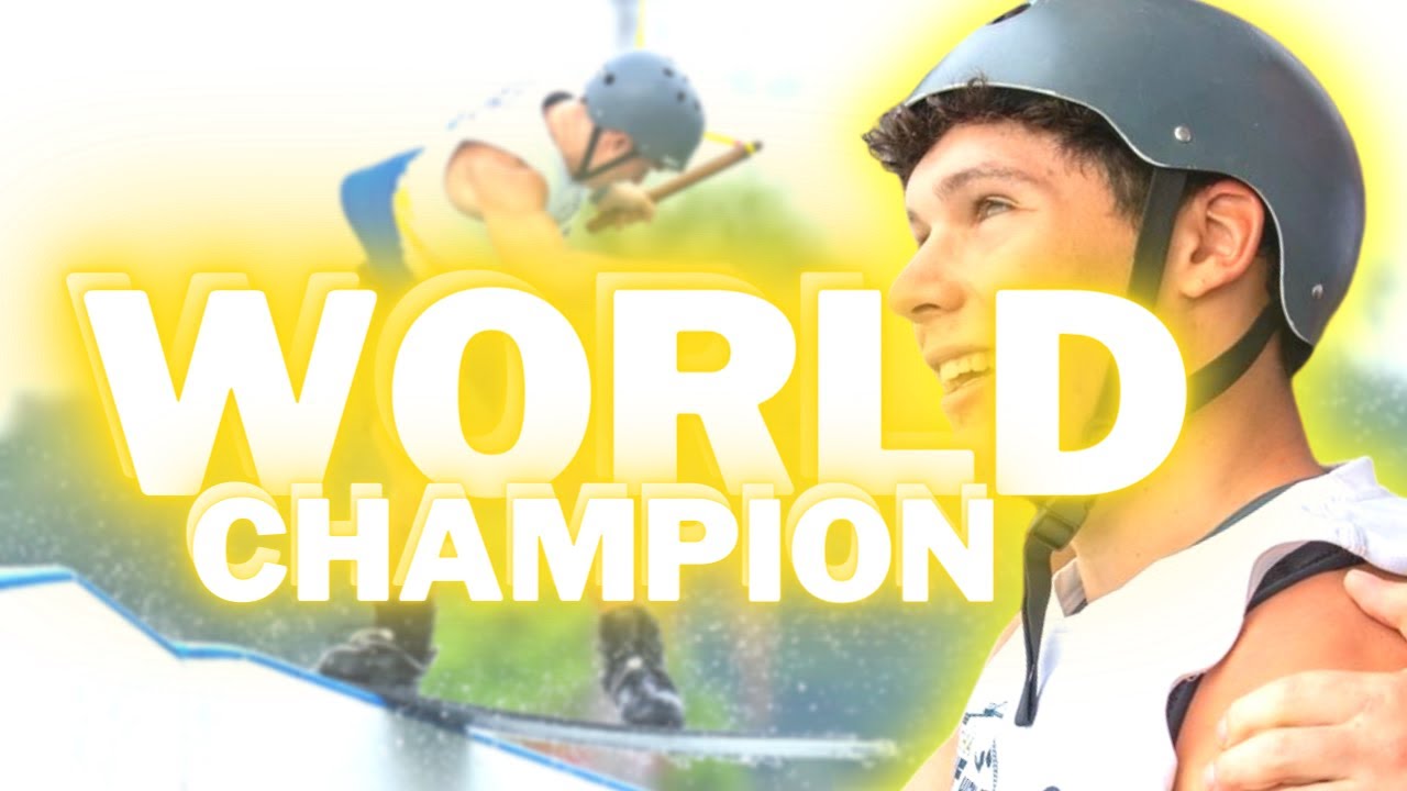 Camille Charraud : Champion - Médaille d'Or - Championnats du Monde Cable Wake IWWF Thaïlande 2022