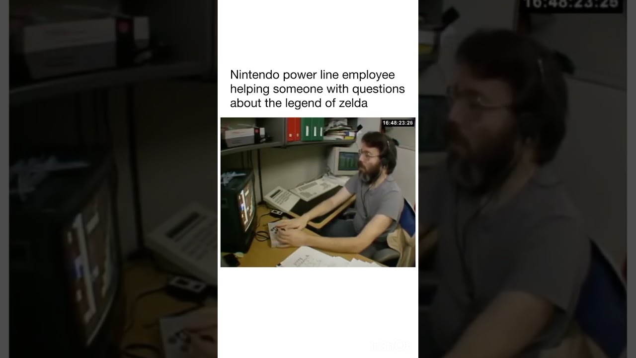Amazing Nintendo Support Line for Legend of Zelda Video