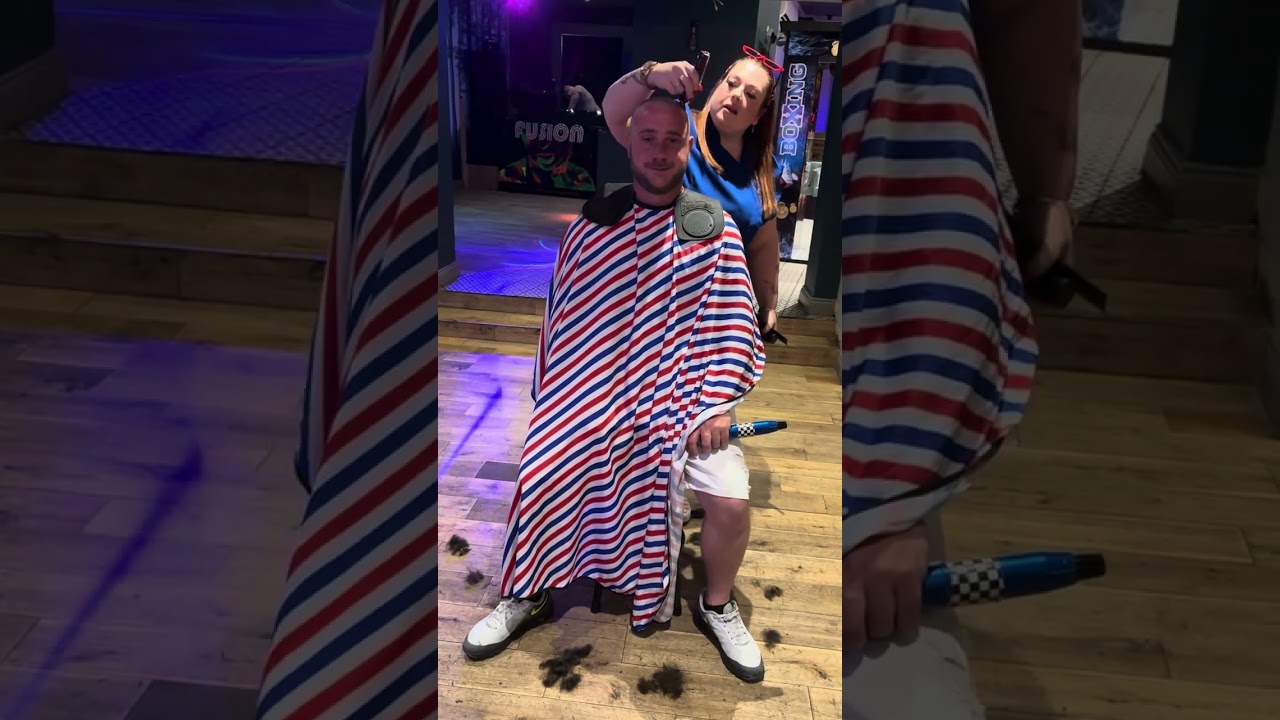 Brave the shave @ Fusion Nightclub, Grimsby