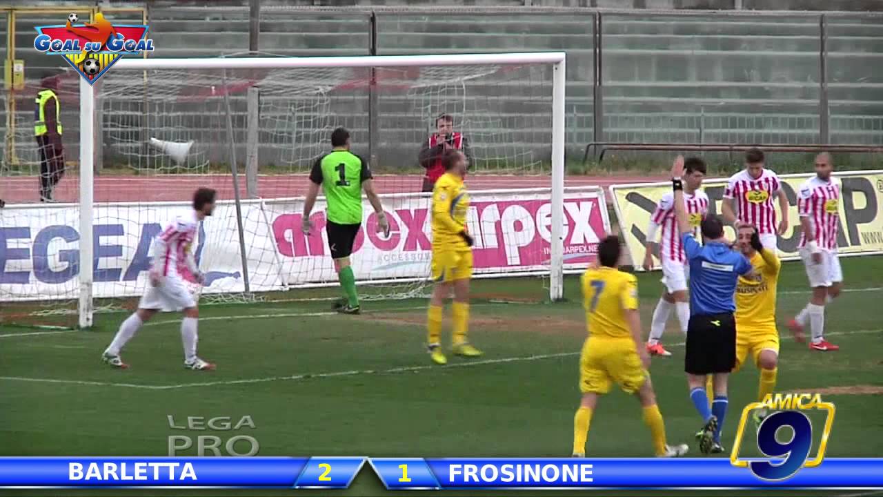 Barletta -Frosinone 2-1 HD | Highlights and Goals 21^ Giornata Prima Div. B 26/1/2014
