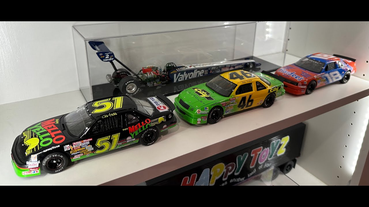 Days of Thunder, 1/24 scale, main three movie car kit builds.