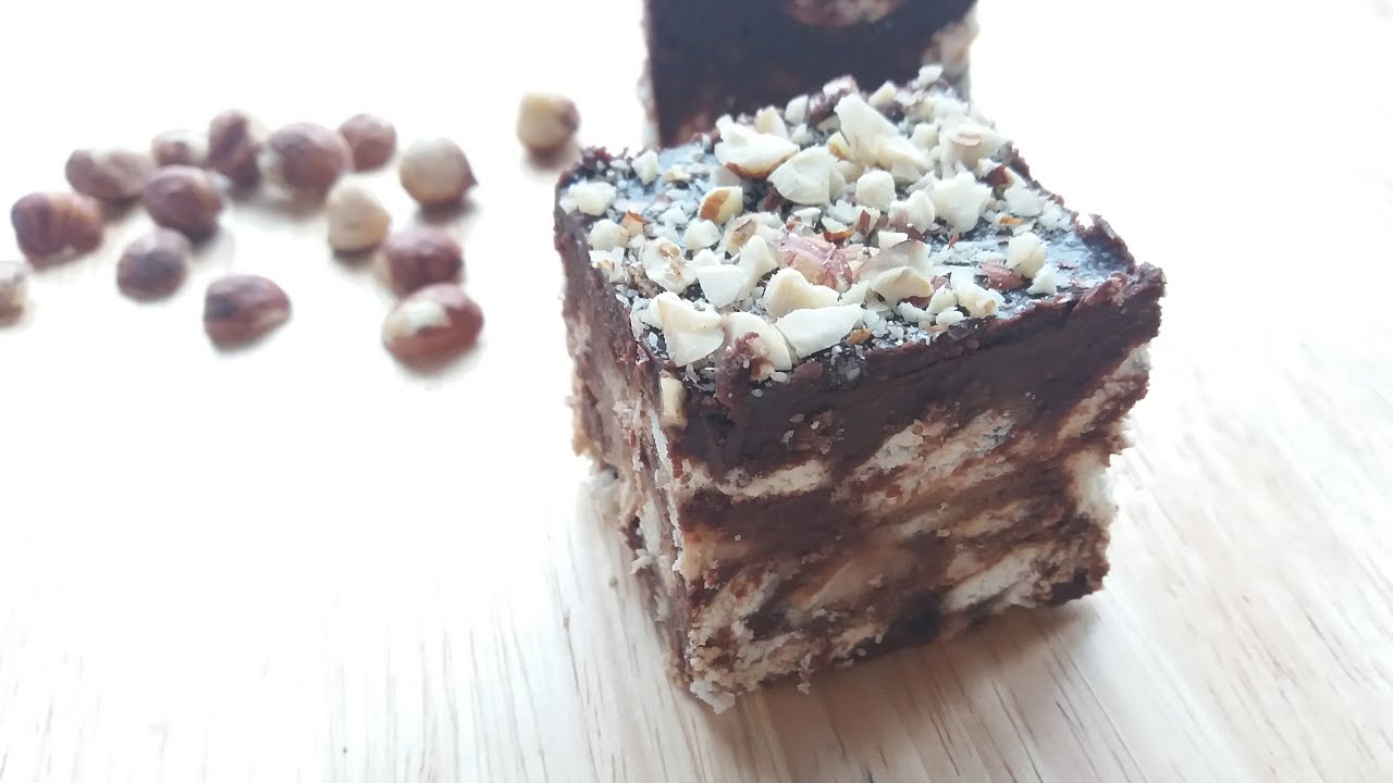 BISCUIT CAKE / Quick and Easy Biscuit & Chocolate cake!