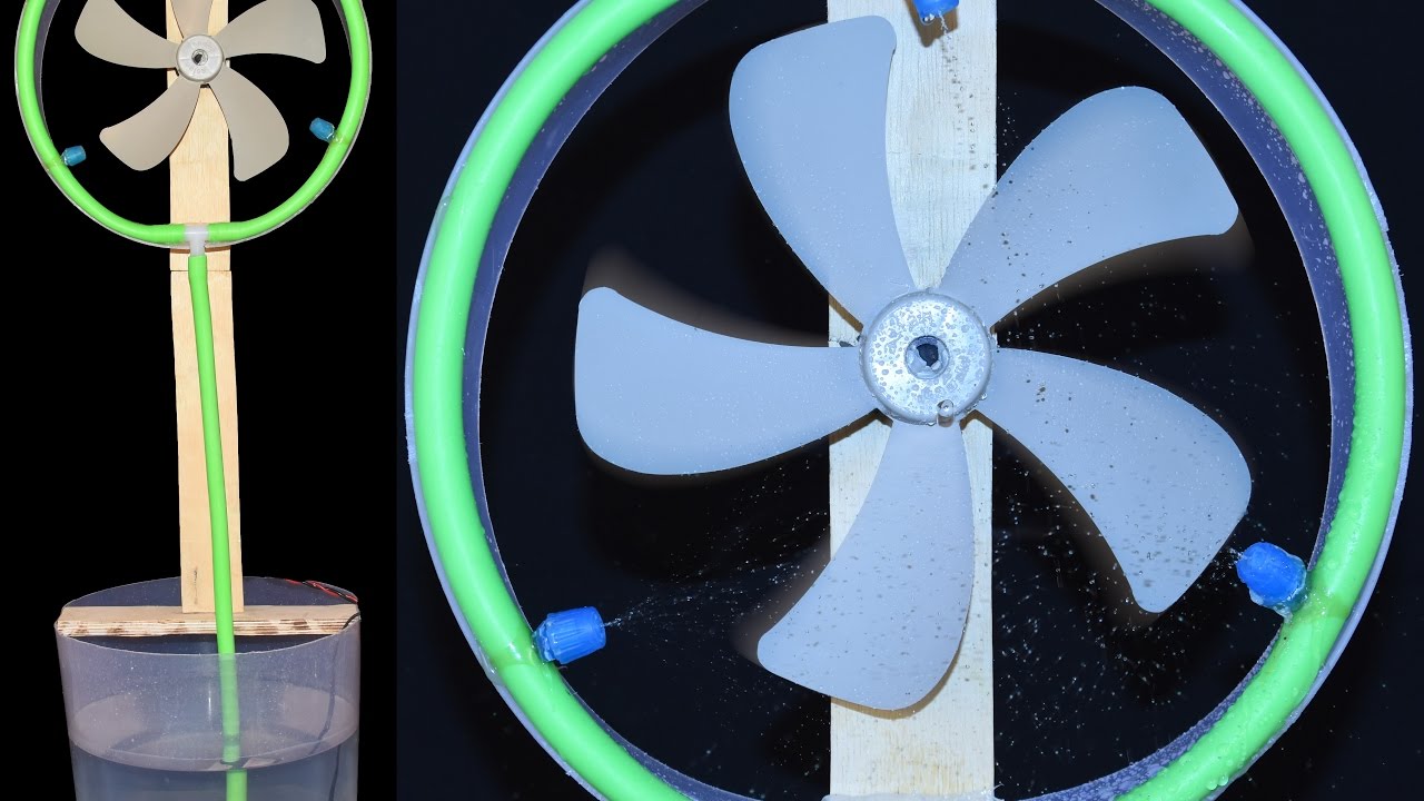 How to Make a Mist Air Cooler