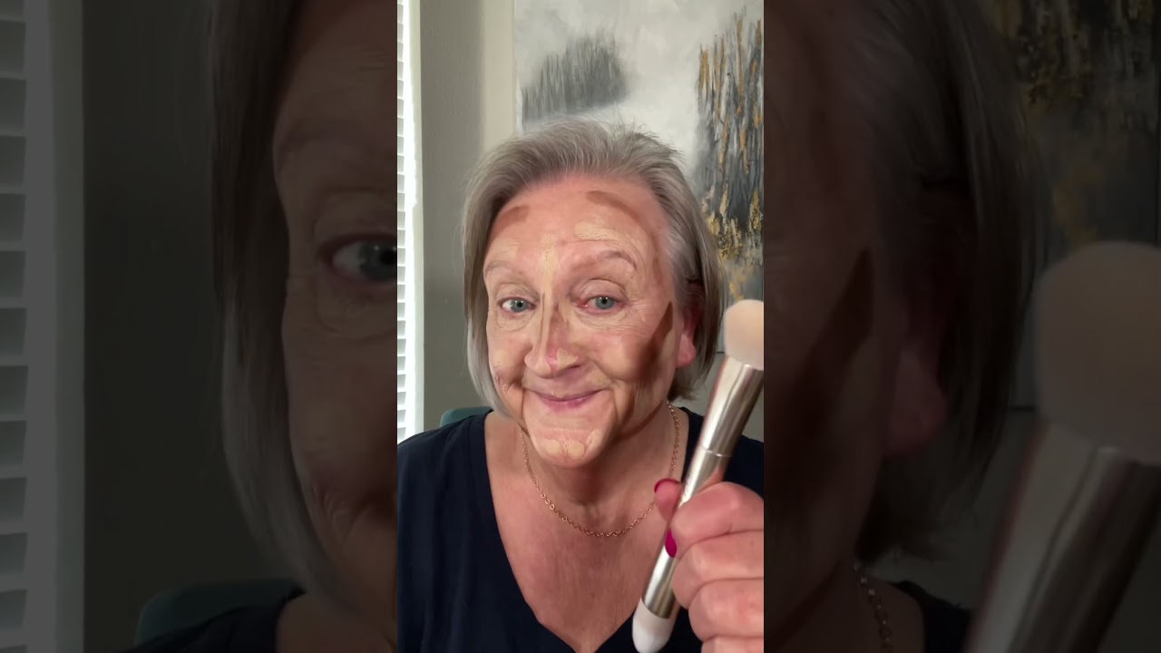 I&rsquo;m 64 with age spots & wrinkles. I found cream makeup that works for mature skin
