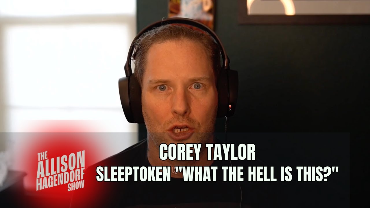 КОРИ ТЕЙЛОР — Sleeptoken «Что это, чёрт возьми, такое?» — Шоу Эллисон Хагендорф
