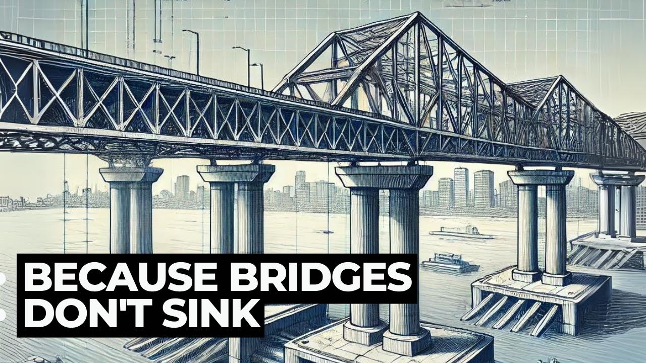 Why Bridges Don't Sink: The Engineering Secrets Behind Their Strength!