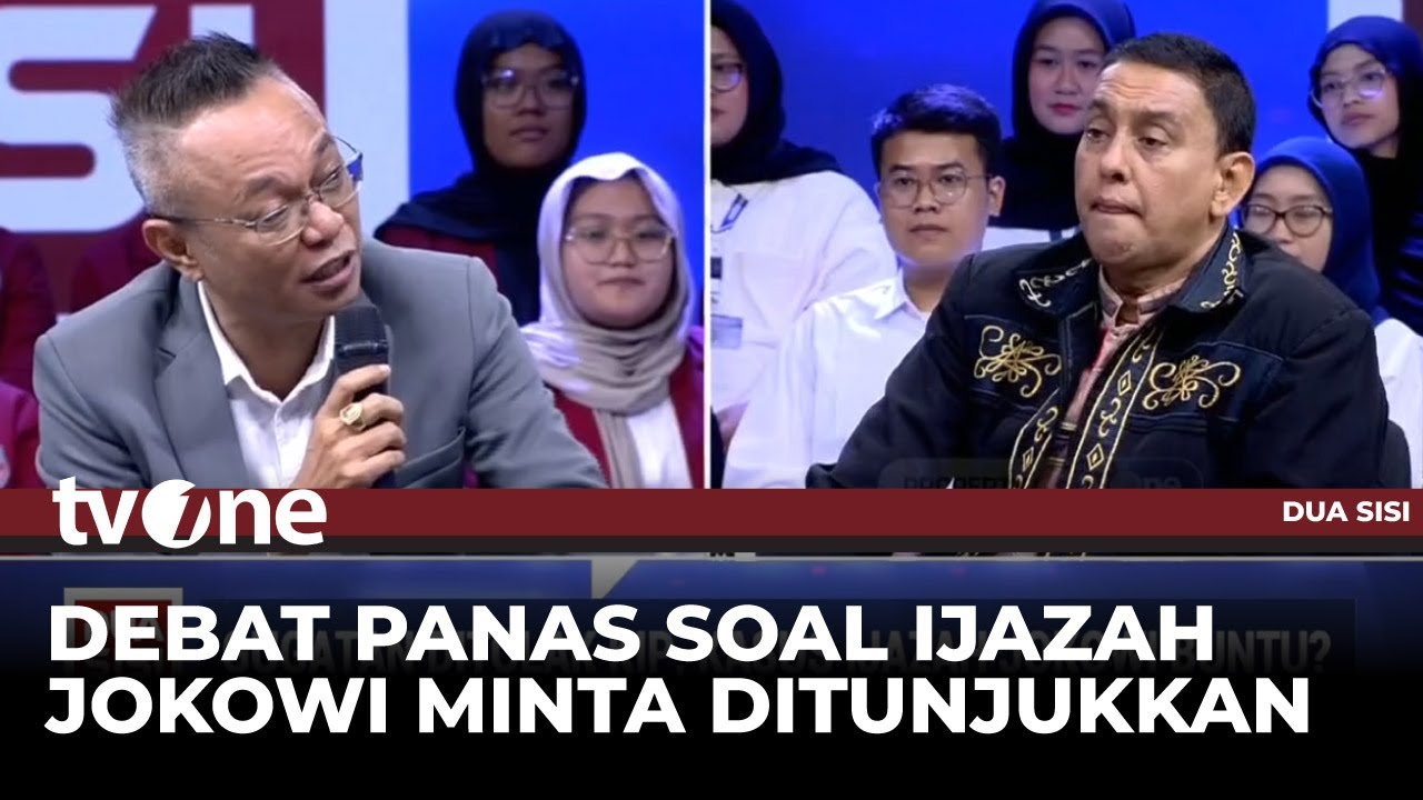 Peradi Debat Dengan Kubu Roy Suryo: Yang Mau Diketahui Apanya? Bentuknya? | Dua Sisi tvOne