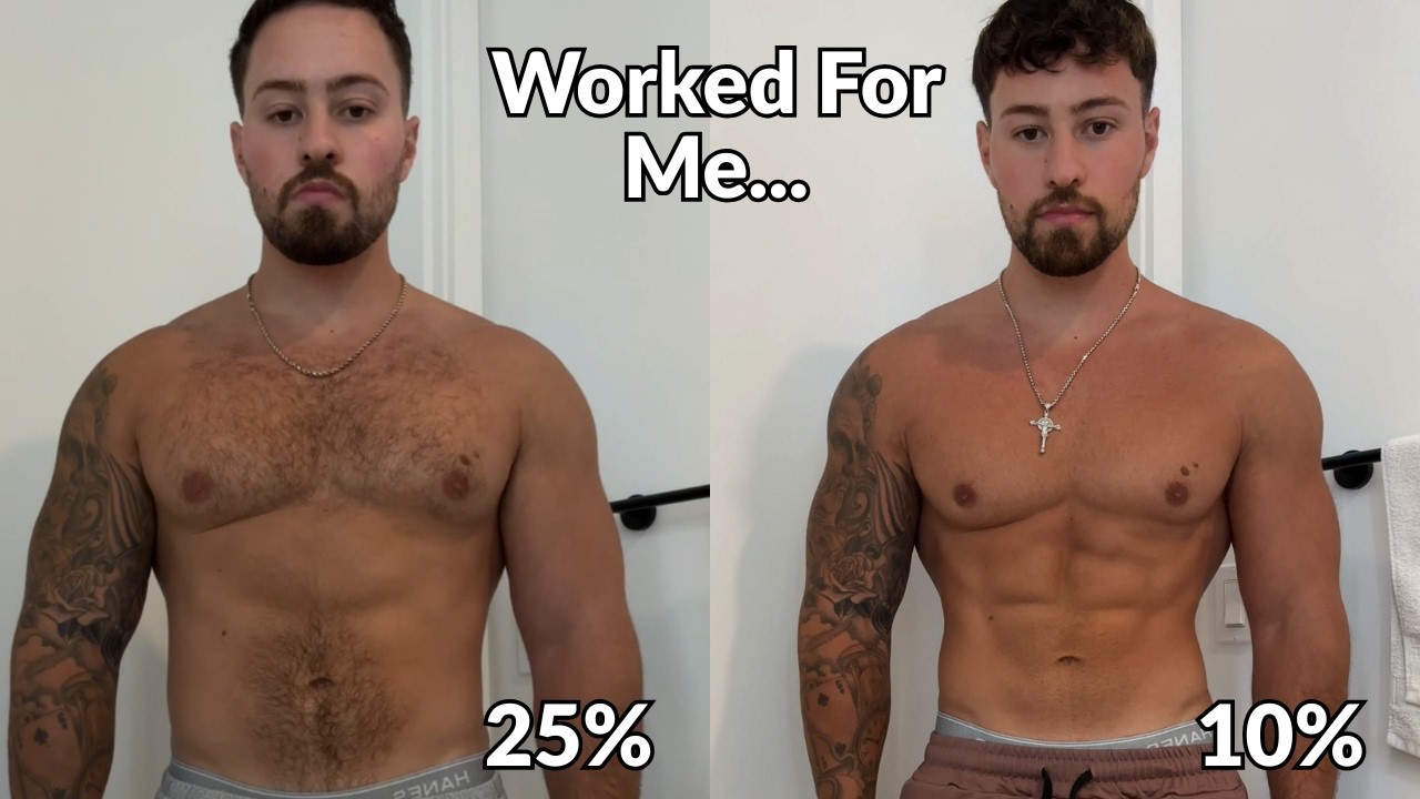 Stuck at 25% body fat? here’s how to drop down to 10%
