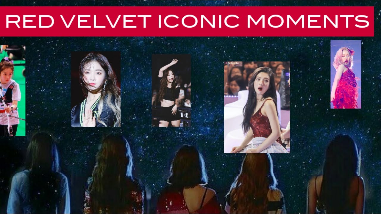 red velvet iconic moment