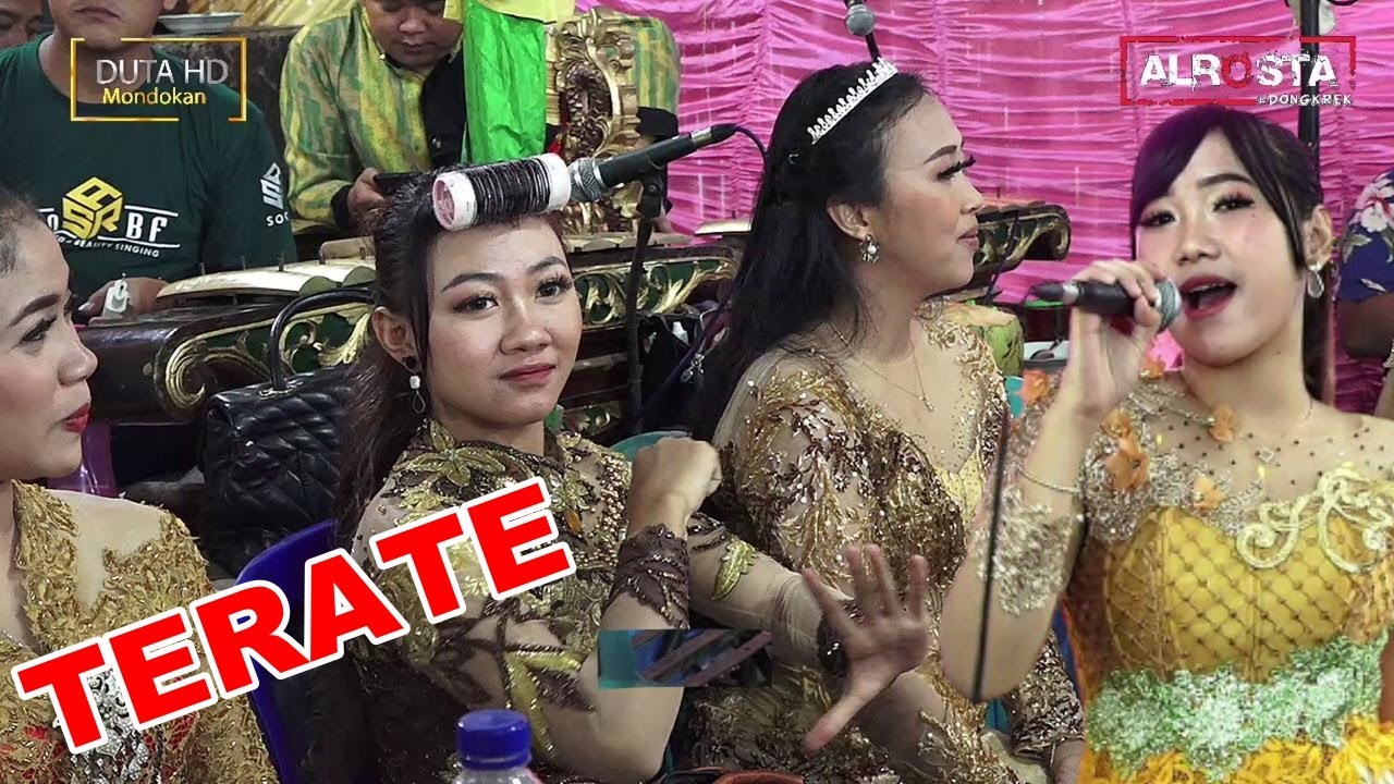 Terate - Nonik Aprilia - Vlog ALROSTA DONGKREKNYA SRAGEN & ALFA AUDIO