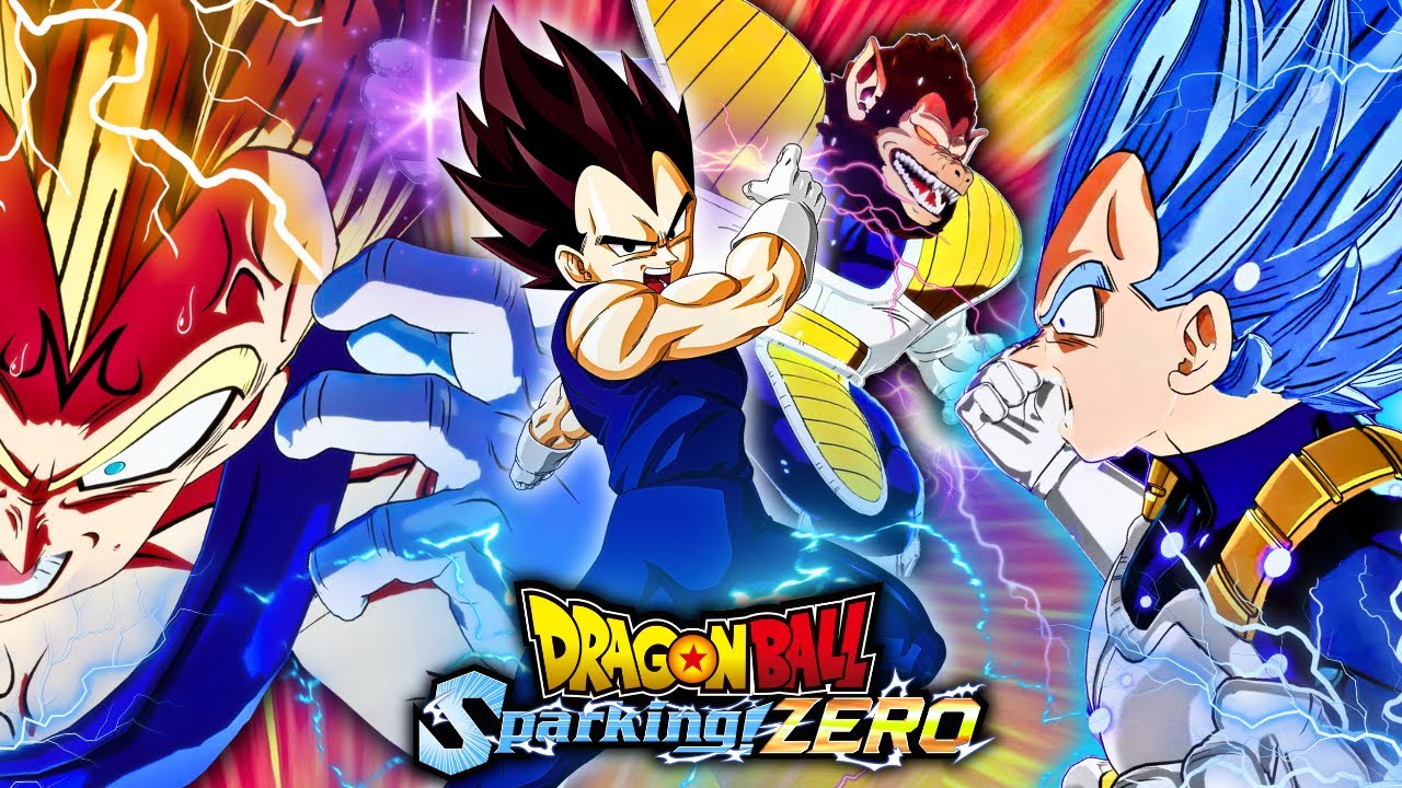 Le Supreme e le Trasformazioni di TUTTI i Vegeta in Sparking Zero! [4K, Edit, Musica]