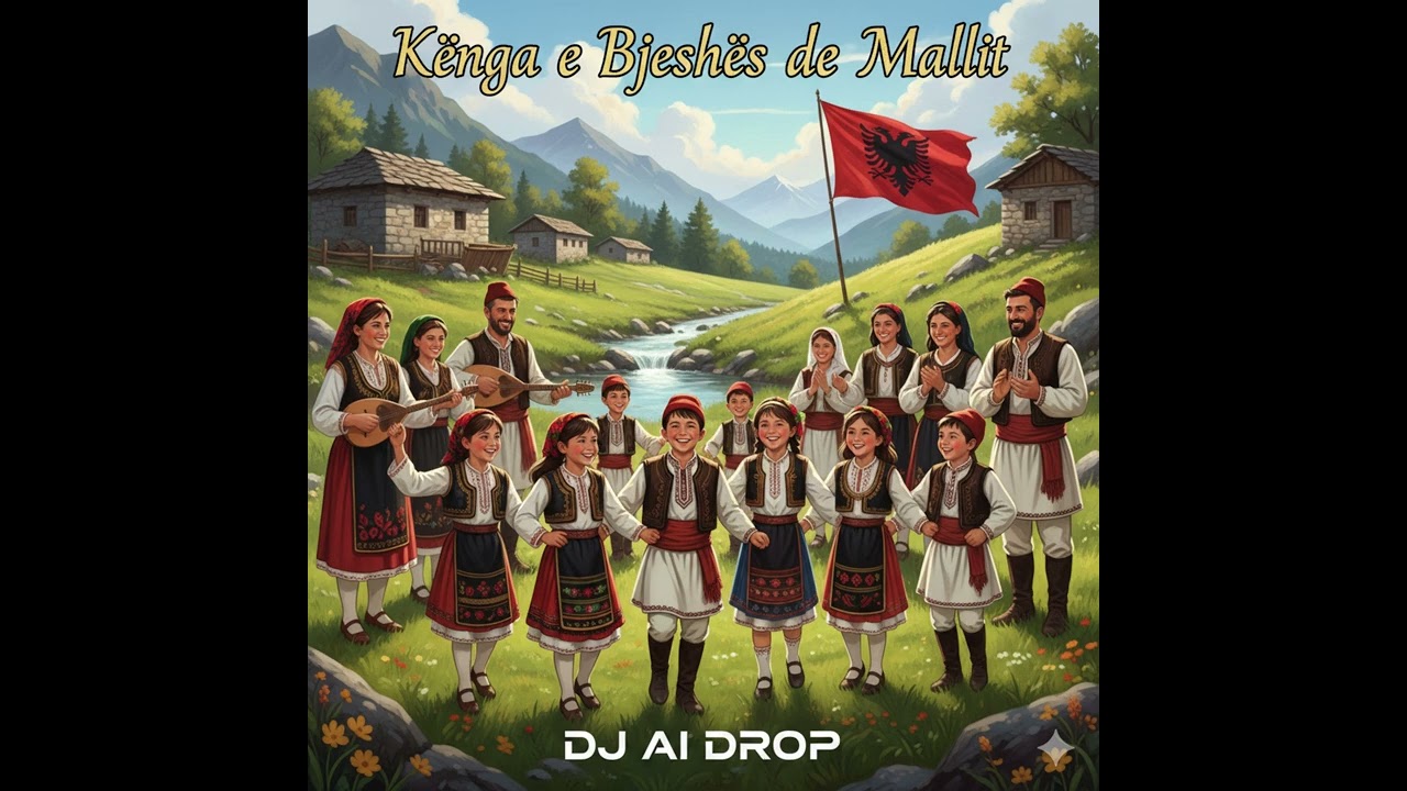 🇦🇱 Kënga e Bjeshkës dhe Mallit: AI GENERATED  ALBANIAN FOLK CELEBRATION SONG