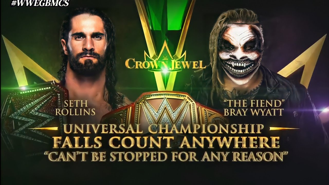 WWE Crown Jewel 2019 - Official And Full Match Card HD (Vintage)