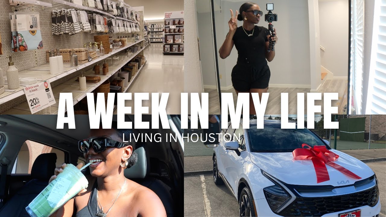 WEEK IN MY LIFE LIVING IN HOUSTON VLOG