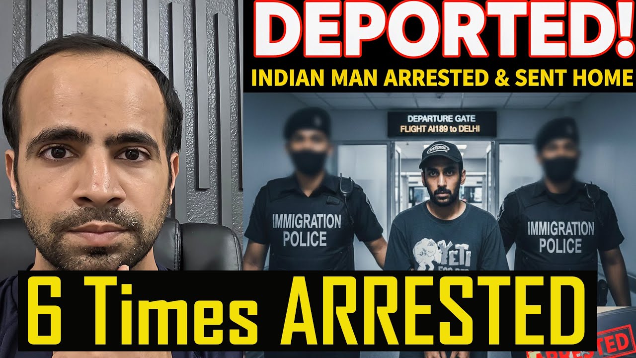 Illegal Indian Man DEPORTED after getting ARRESTED 6 Times