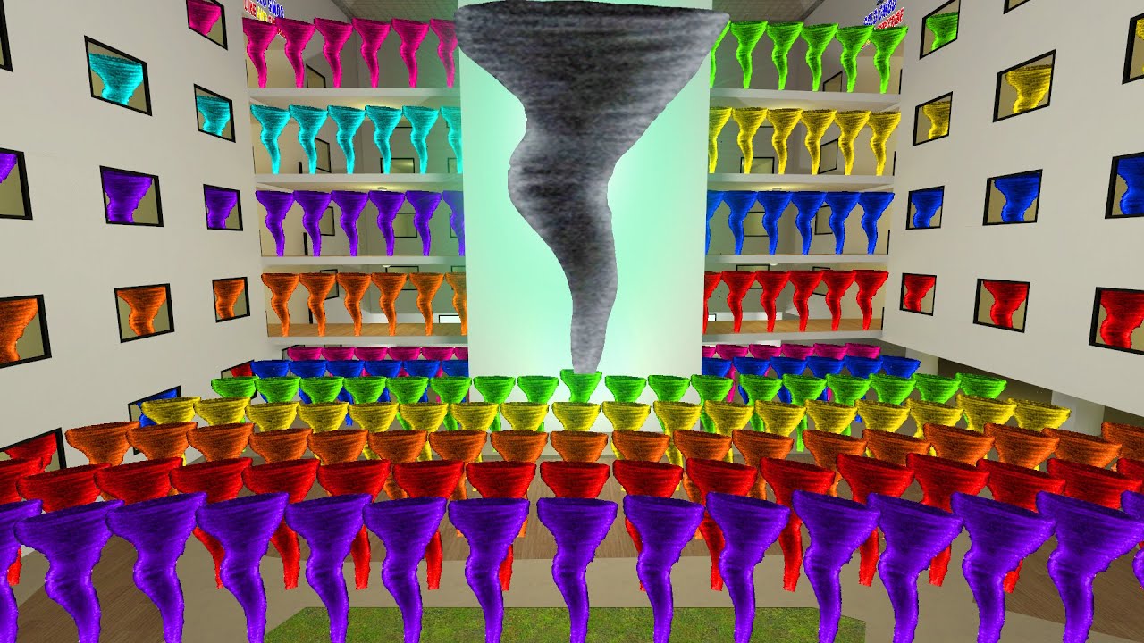 ALL, SCARY TORNADO, FULL NICO'S NEXTBOT, 2D NEXTBOTS, OBUNGA NETBOT NEW UPDATE In Garry's Mod #365