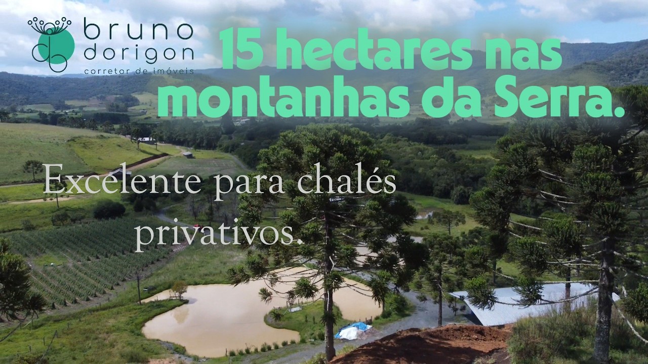 O seu refúgio de 15 hectares nas montanhas da Serra Catarinense está aqui!