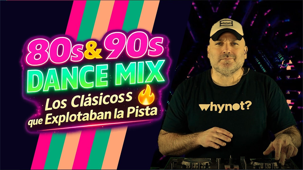 EURO DANCE 80s & TECHNO 90s 🎶 THE ULTIMATE MEGAMIX by @DjHernanGolabek