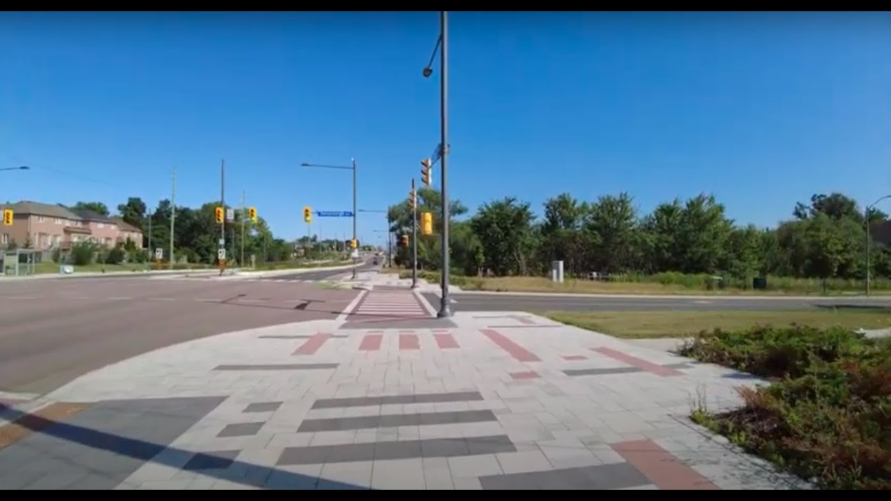 4K Walking in a rural place out of TORONTO CANADA
